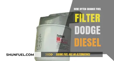 When to Change Your Dodge Diesel Fuel Filter