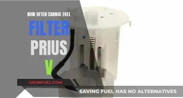 When to Change Your Prius V's Fuel Filter