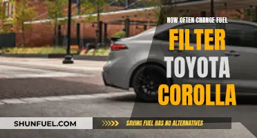 Maintaining Performance: Changing Fuel Filters in Toyota Corollas