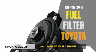 When to Change Your Toyota's Fuel Filter?