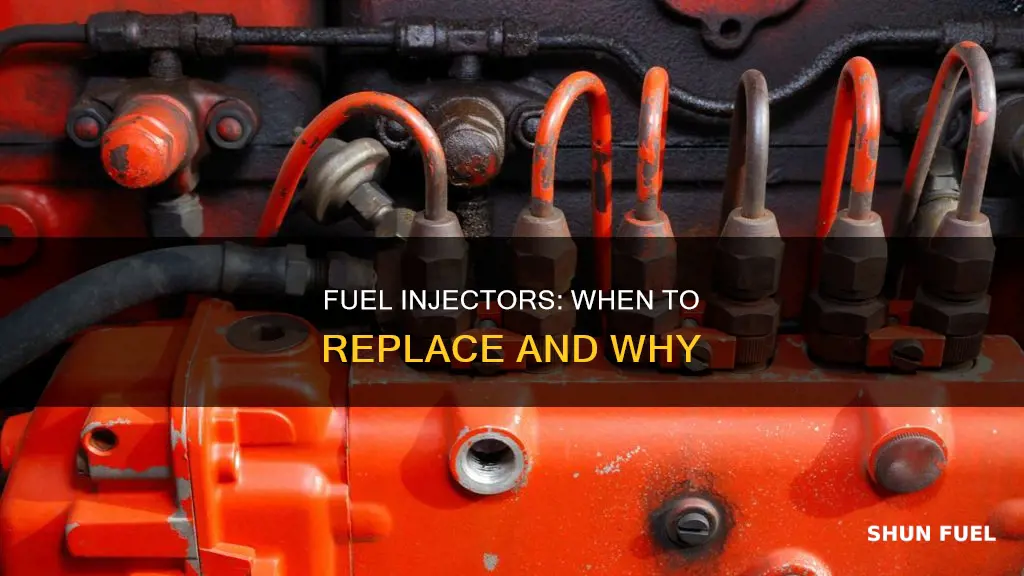how often do fuel injectors need to be replaced