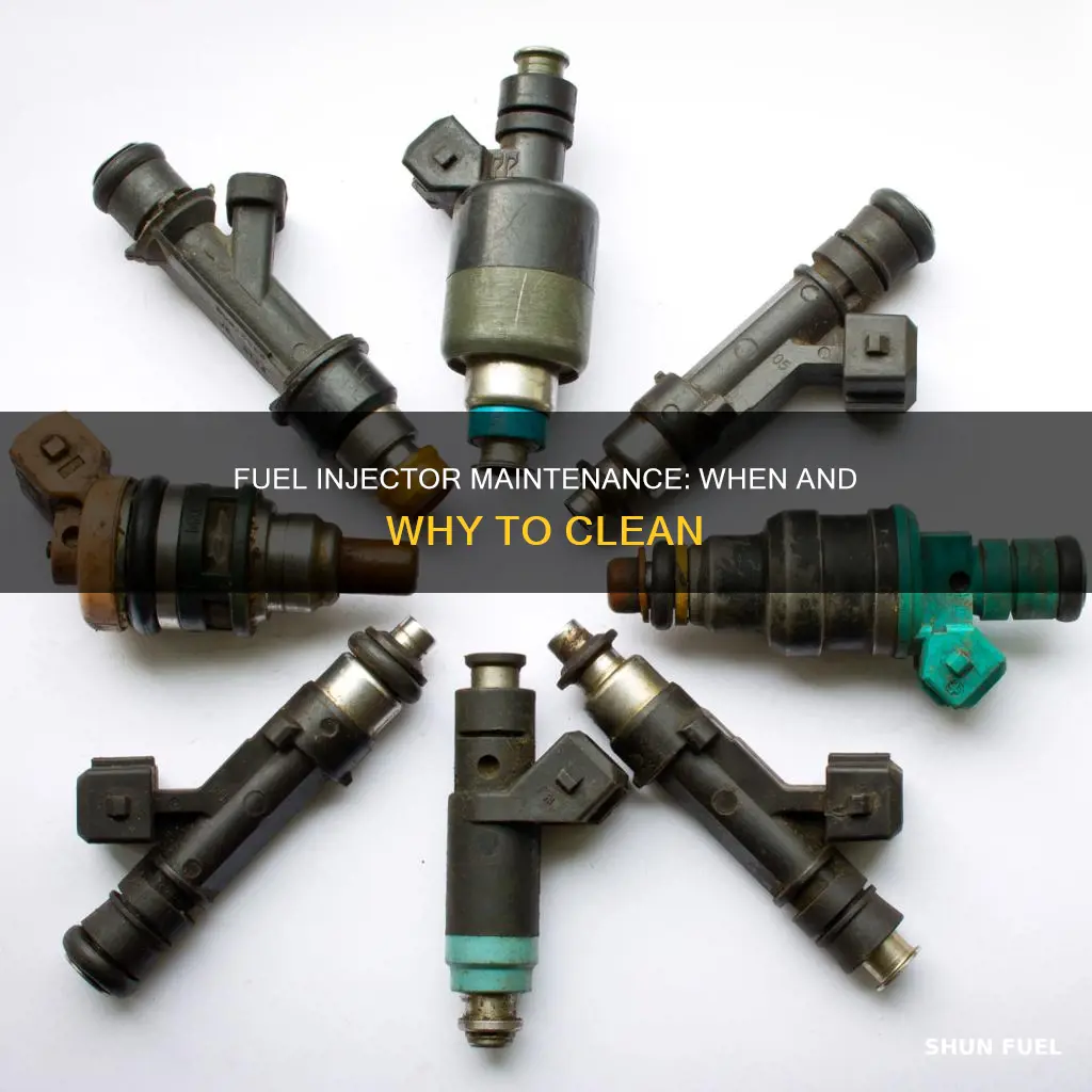 how often does a car need its fuel injectors cleaned