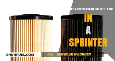 When to Change Your Sprinter's Fuel Filter