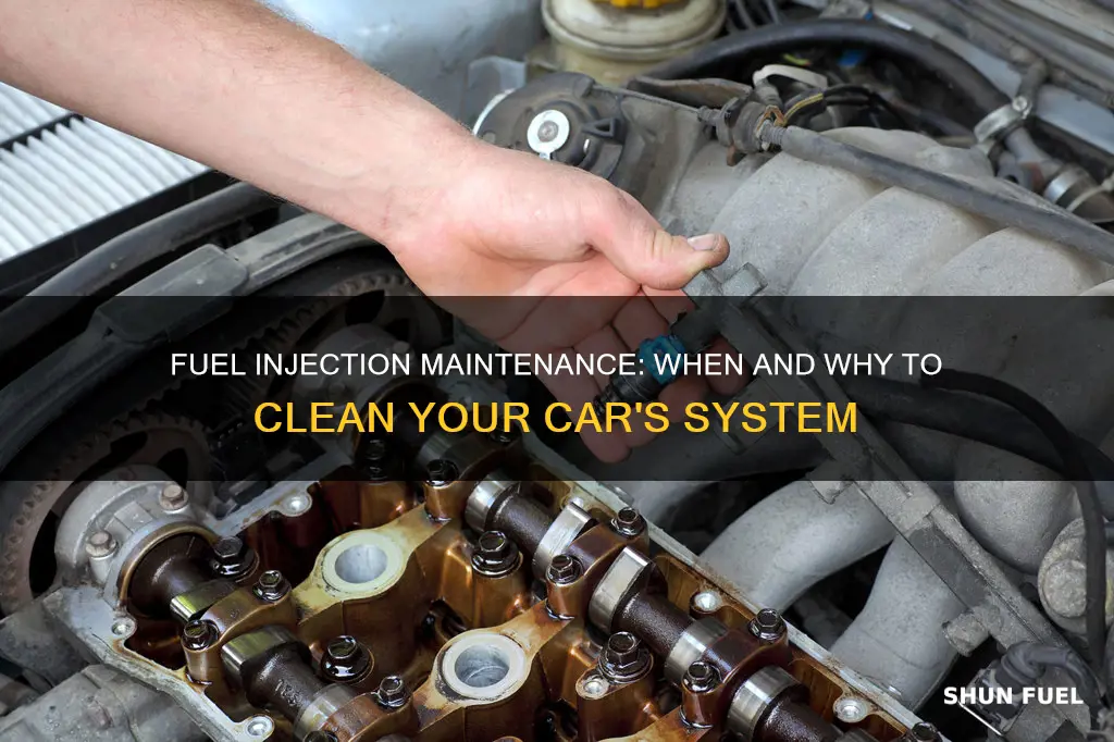 how often is fuel injection cleaning needed on car