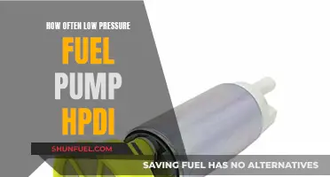 When to Service Your Low-Pressure Fuel Pump