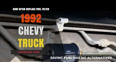 Chevy Truck Fuel Filter: When to Replace for Optimal Performance