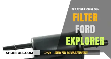 Ford Explorer Fuel Filter: When to Replace for Optimal Performance