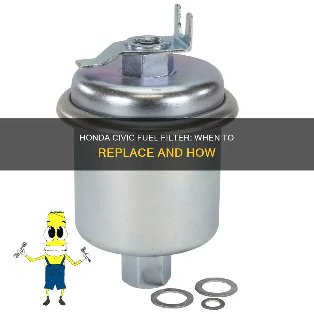 how often replace fuel filter honda civic