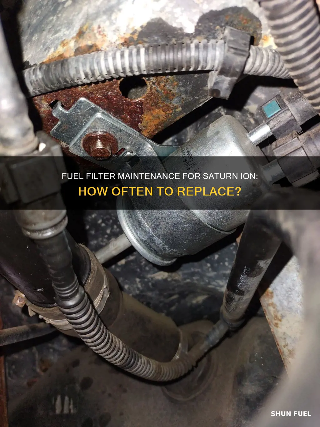 how often replace fuel filter in saturn ion