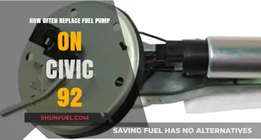 Fuel Pump Maintenance: When to Replace in a 1992 Civic