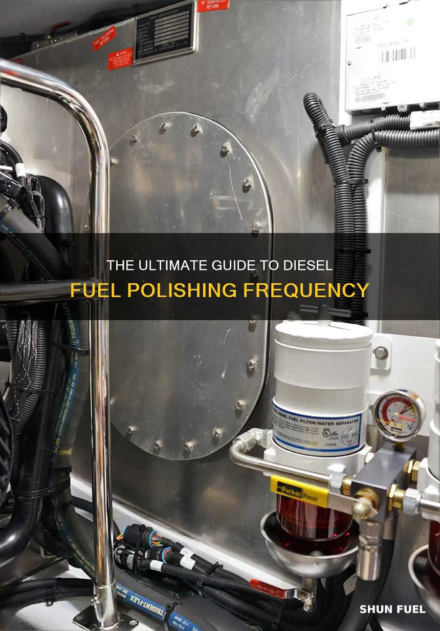 how often should diesel fuel be polished