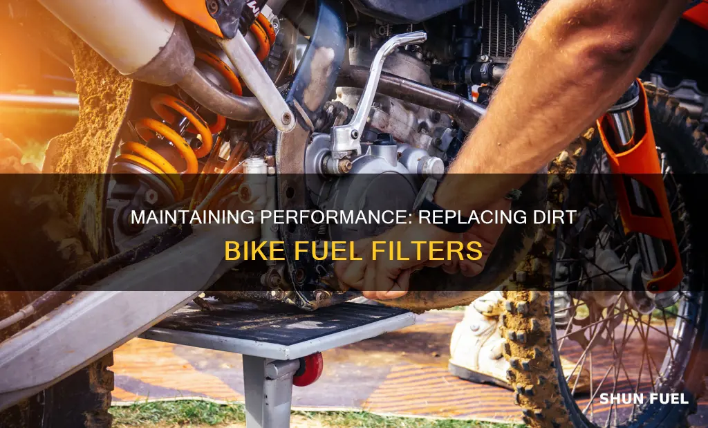 how often should i change my dirt bike fuel filter