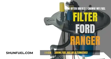 When to Replace Your Ford Ranger's Fuel Filter