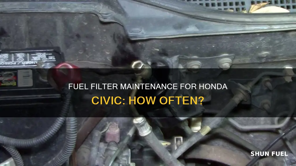 how often should i change my fuel filter honda civic