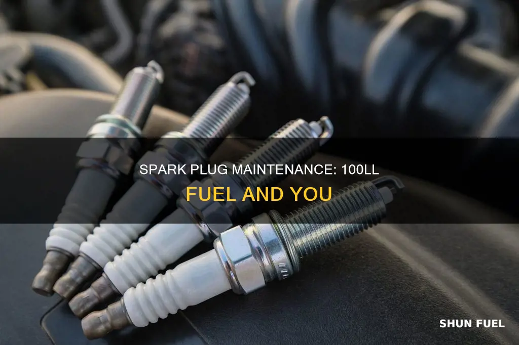 how often should i change spark plugs with 100ll fuel