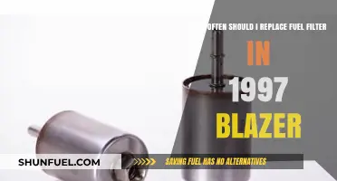 Blazer Fuel Filter: Optimal Replacement Schedule for 1997 Model