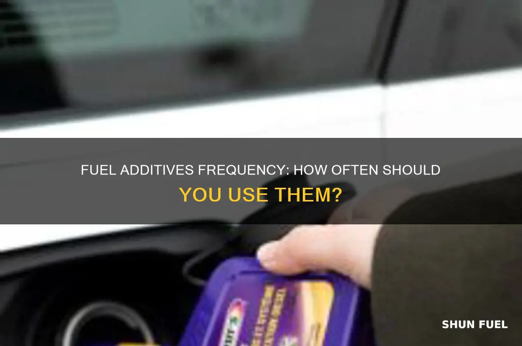how often should i use fuel additives