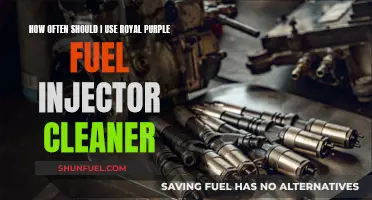 When to Use Royal Purple Fuel Injector Cleaner?