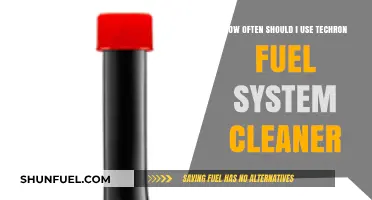 Optimal Frequency for Using Techron Fuel System Cleaner: A Guide