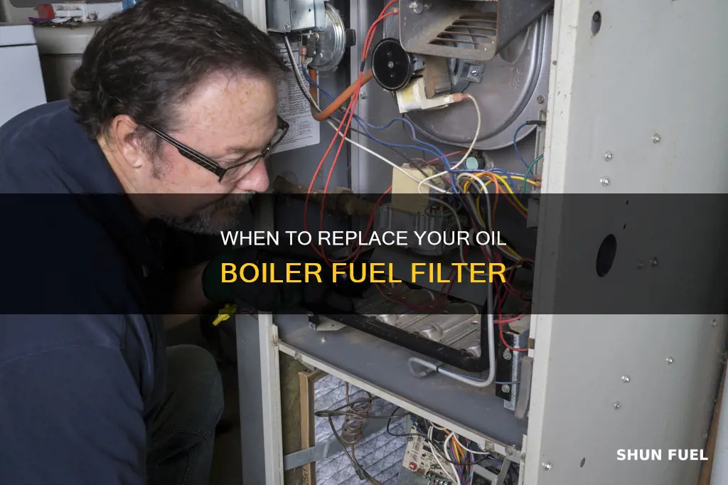 how often should you change an oil boiler fuel filter