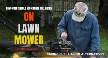 Lawn Mower Fuel Filter: Change It Every Spring