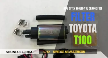 Fuel Filter Maintenance for Toyota T100: How Often?