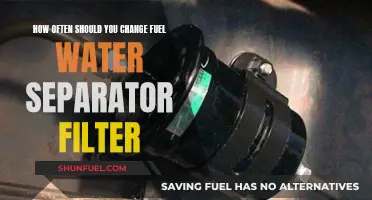 When to Change Your Fuel Water Separator Filter