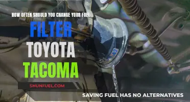 Fuel Filter Maintenance for Toyota Tacoma: How Often?