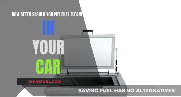 When to Use Fuel Cleaner: Maintenance Tips for Car Owners