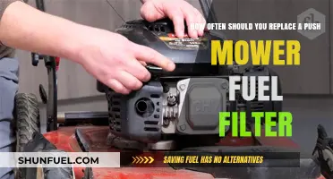 Mastering Maintenance: When to Replace Your Push Mower's Fuel Filter