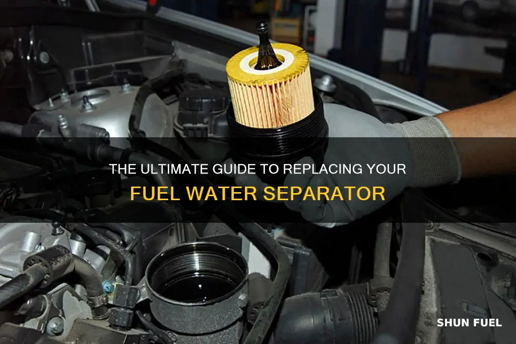 how often should you replace fuel water separator
