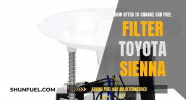 When to Change Your Toyota Sienna's Fuel Filter