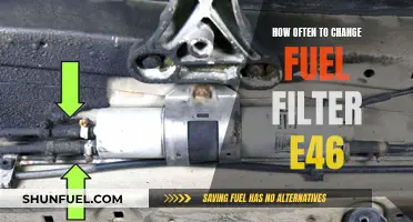 When to Change Your E46's Fuel Filter