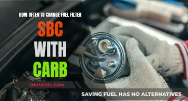 Fuel Filter Change: SBC Carb Maintenance Guide