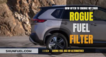 When to Change Your 2008 Rogue's Fuel Filter