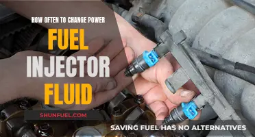 When to Change Power Fuel Injector Fluid?