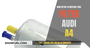 Audi A4 Fuel Filter: Replacement Intervals and Best Practices