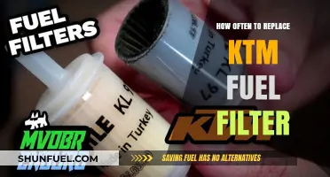 KTM Fuel Filter Maintenance: Optimal Replacement Schedule