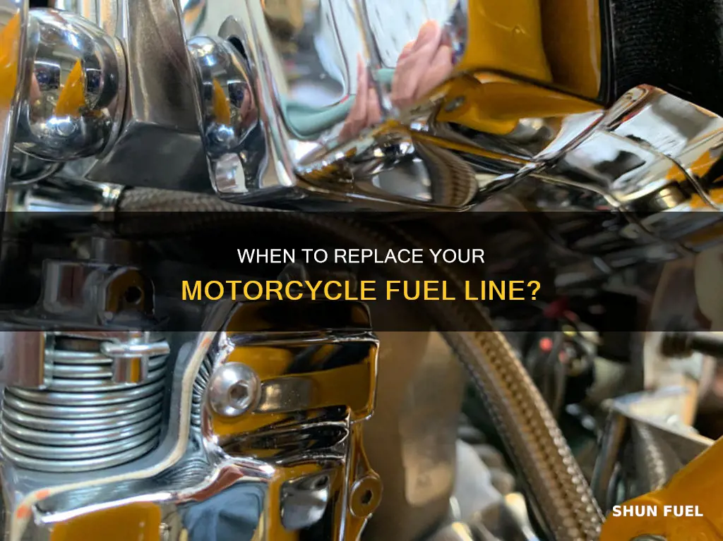 how often to replace motorcycle fuel line