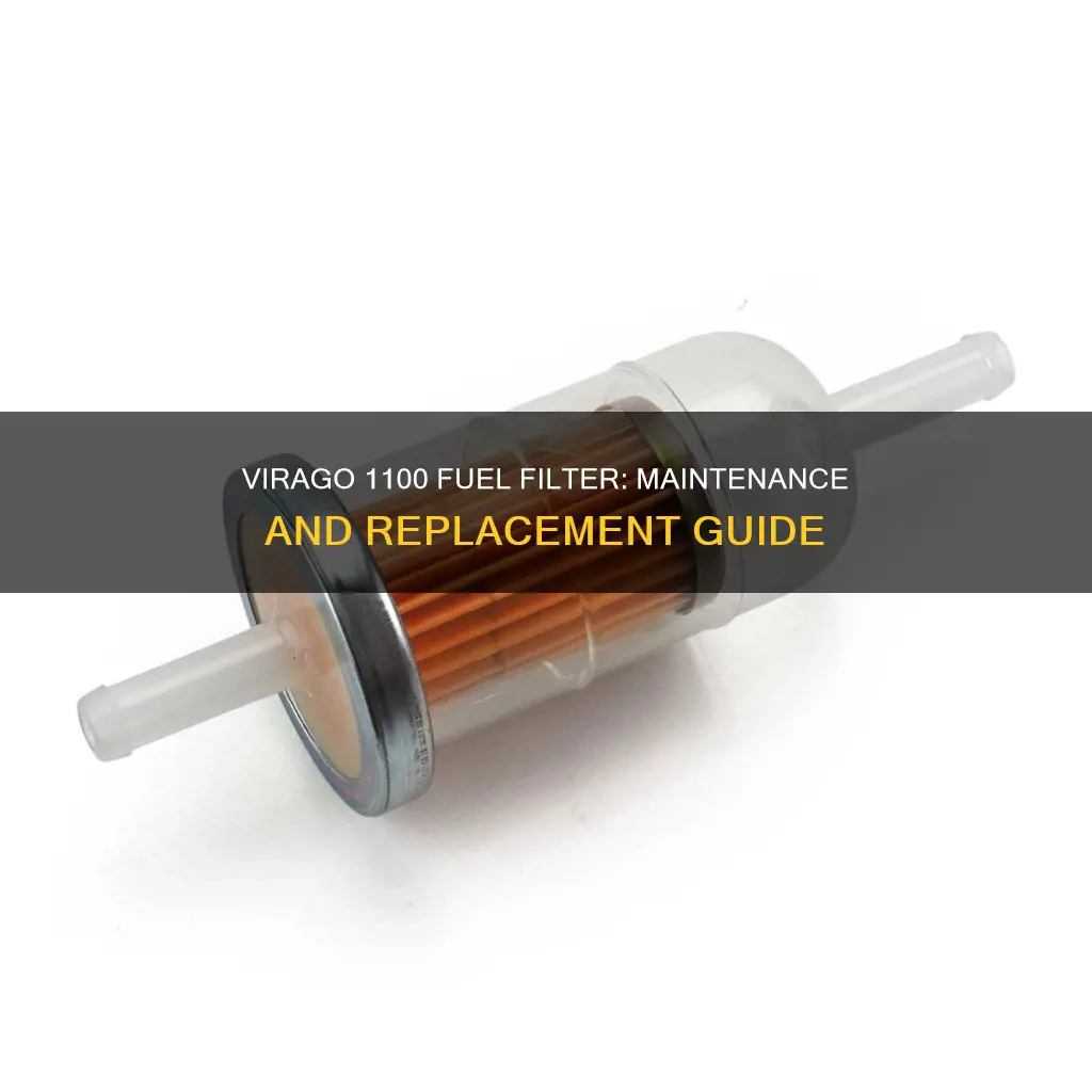 how often to replace virago 1100 fuel filter