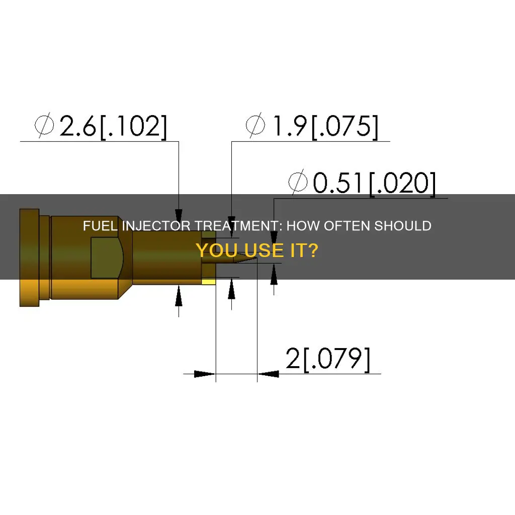 how often to use fuel injector treatment