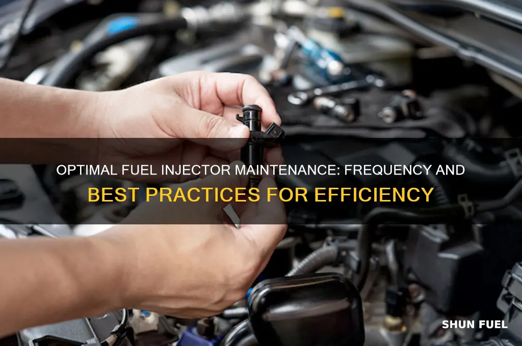 how often to use fuel injector