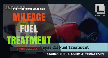 Optimal Use of Lucas High Mileage Fuel Treatment for Your Engine