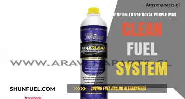 Royal Purple Max Clean Fuel System: Optimal Usage Frequency Guide