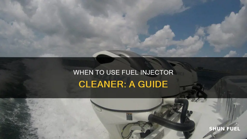 how often to use techron fuel injector cleaner