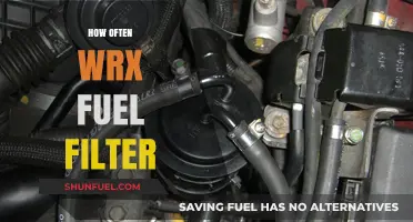 Keep Your WRX Running: Change Fuel Filter Regularly