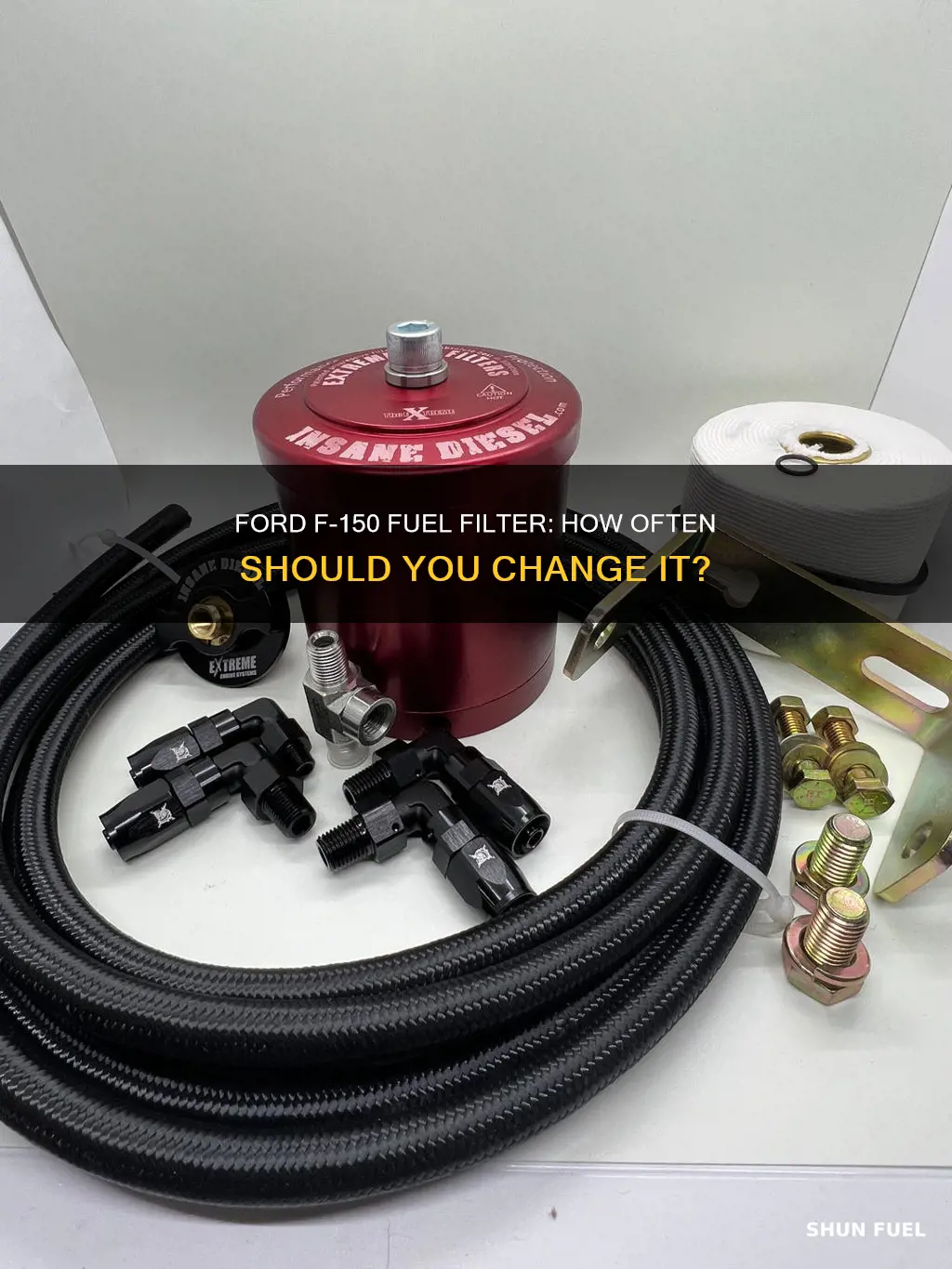how often you change fuel filter in ford f150