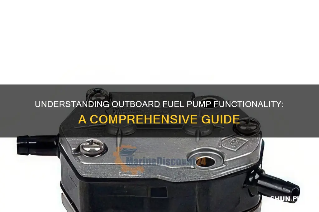 how outboard fuel pump works