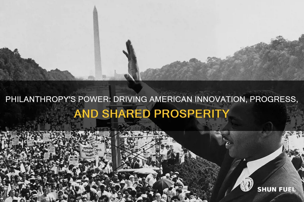 how philanthropy fuels american success