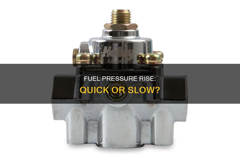 how quick should fuel pressure fise